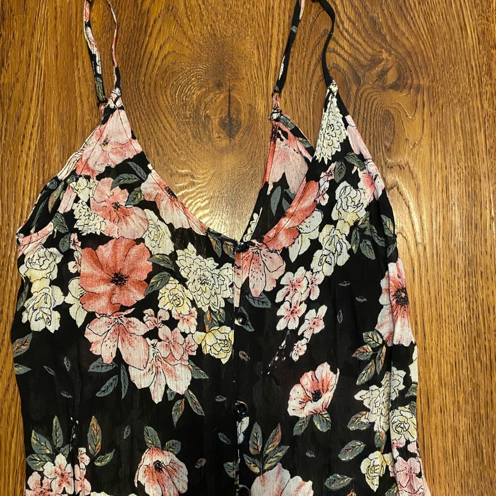 Pretty, flowing long dress. Billabong XS